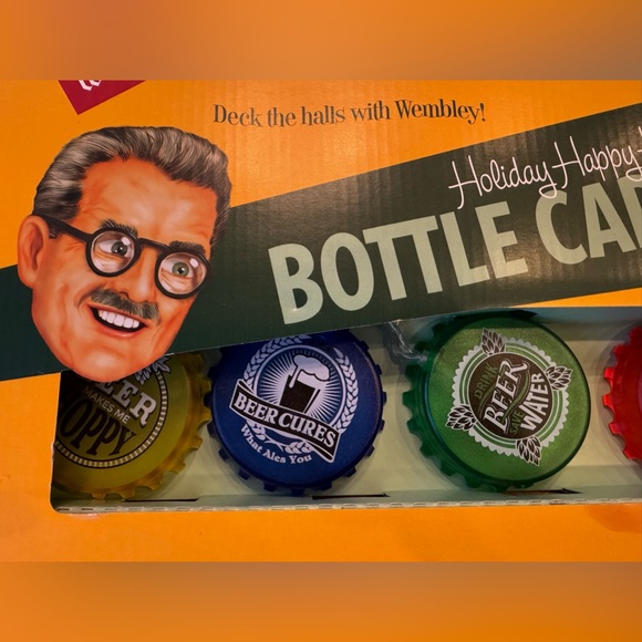 Wembley Holiday Bottle Cap Lights - Multicolor (NWT) - Picture 4 of 6